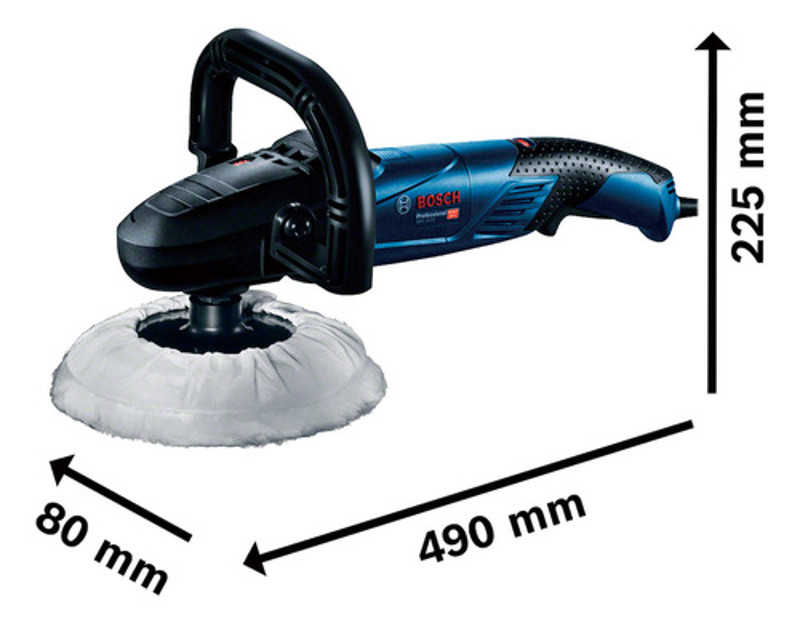 POLITRIZ LIXADEIRA 5" COM 1400W GPO 14CE BOSCH 220V