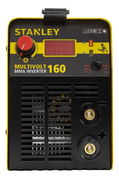 INVERSOR SOLDA 160A MULTIVOLT MMA/TIG STANLEY - 67866-BR
