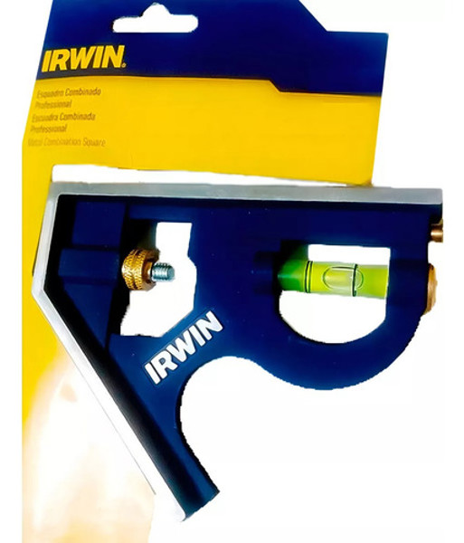ESQUADRO INOX COM NIVEL 6" 152MM IRWIN - 1884634