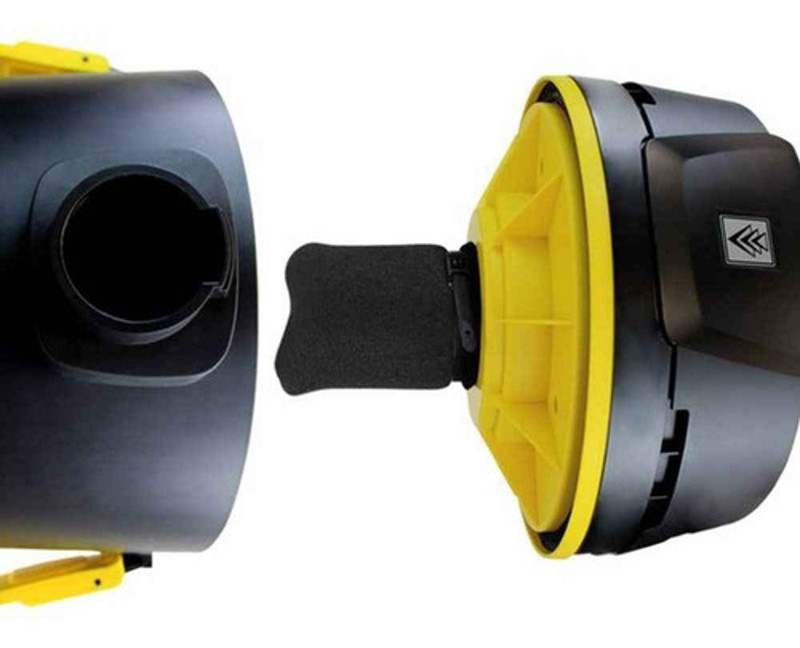 ASPIRADOR DE PO E AGUA ELETRICO COM 1300W KARCHER - NT 585 BASIC PRET 220V