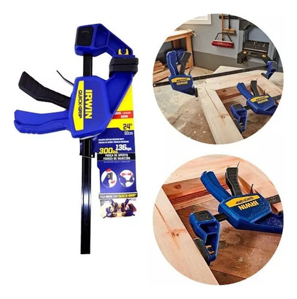 GRAMPO PRESSAO AUTOMATICO 24" 60CM IRWIN - 2005969