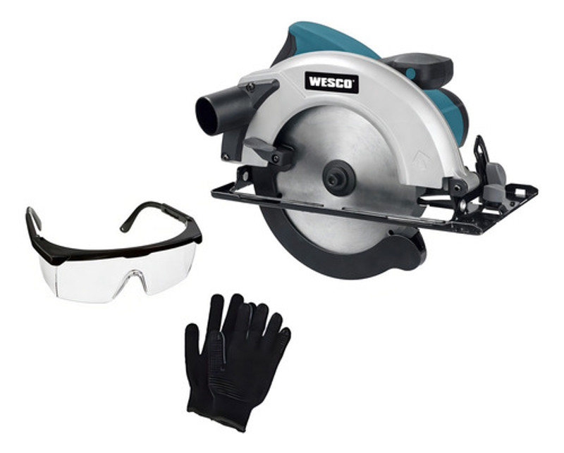 SERRA CIRCULAR 185MM COM 1500W WESCO - WS3441 220V