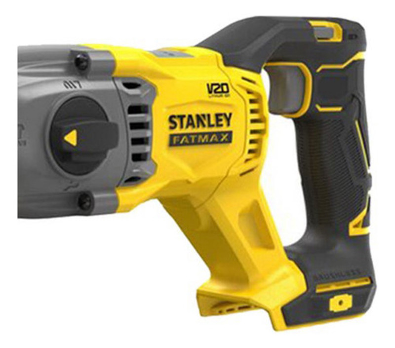 MARTELETE DE IMPACTO 2.0J A BATERIA 20V COMPLETO COM MALETA STANLEY - SBH900M2K-BR