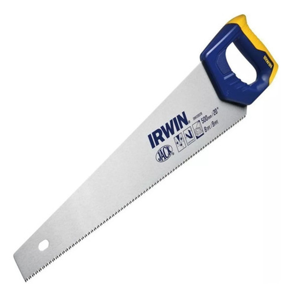 SERROTE PARA MADEIRA BI-MATERIAL 20" 500MM IRWIN - IWHT20378-LA