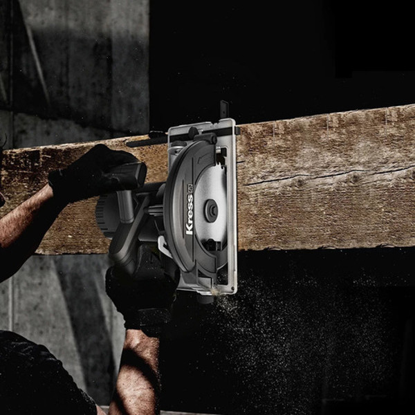 SERRA CIRCULAR 185MM COM 1400W KRESS - KU420 220V