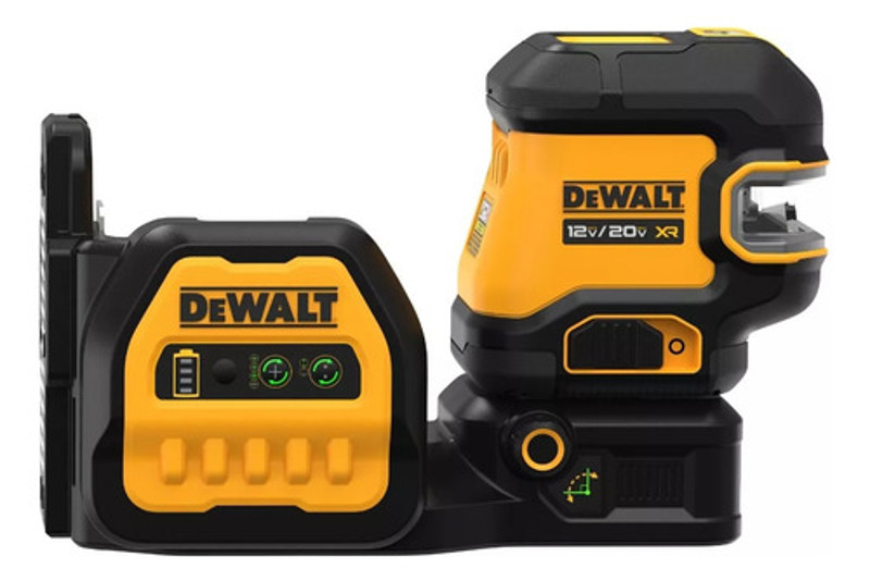 NIVEL A LASER VERDE 2 PRUMOS BATERIA 12 E 20V DE 85MTS COM MALETA DEWALT - DCLE34220GB