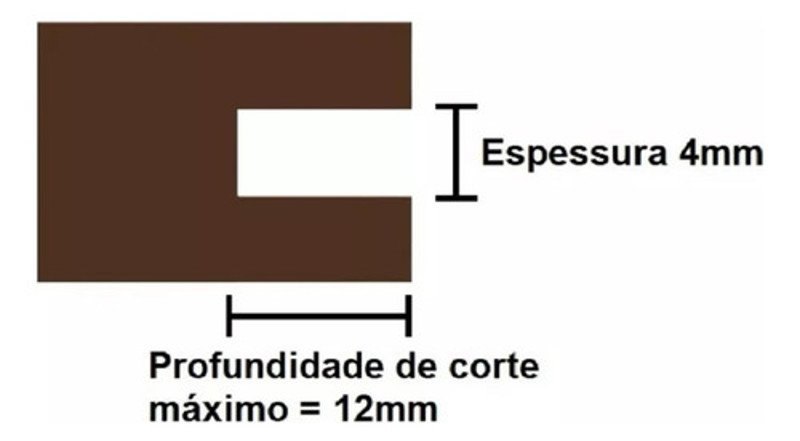 FRESA SERRINHA DEBRUM COM ROLAMENTO DE 04MM COM HASTE 06MM RADIX - 18F4040.01