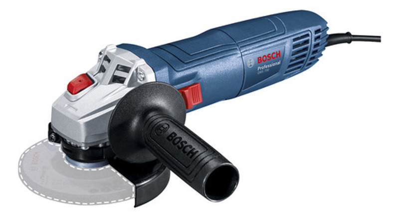 ESMERILHADEIRA ANGULAR 4.1/2'' COM 710W GWS700 BOSCH - 06013A30E0000 220V