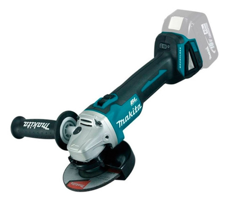 ESMERILHADEIRA ANGULAR 4.1/2'' BATERIA 18V MAKITA - DGA504Z