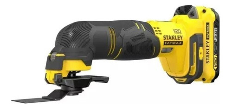 MULTIFERRAMENTA OSCILANTE BATERIA 20V COMPLETA COM MALETA STANLEY - SCT500D1K-BR