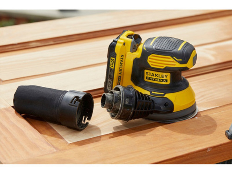 LIXADEIRA ORBITAL VELCRO A BATERIA 20V STANLEY - SCS220-B2