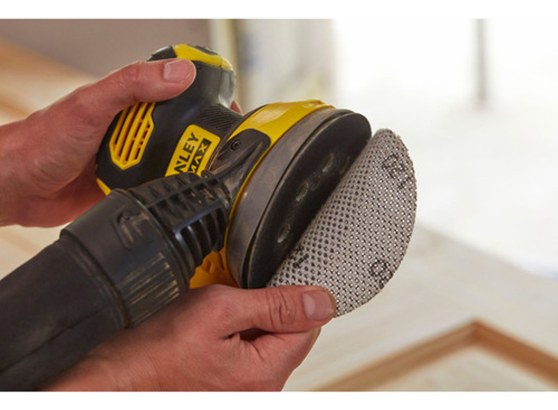 LIXADEIRA ORBITAL VELCRO A BATERIA 20V STANLEY - SCS220-B2