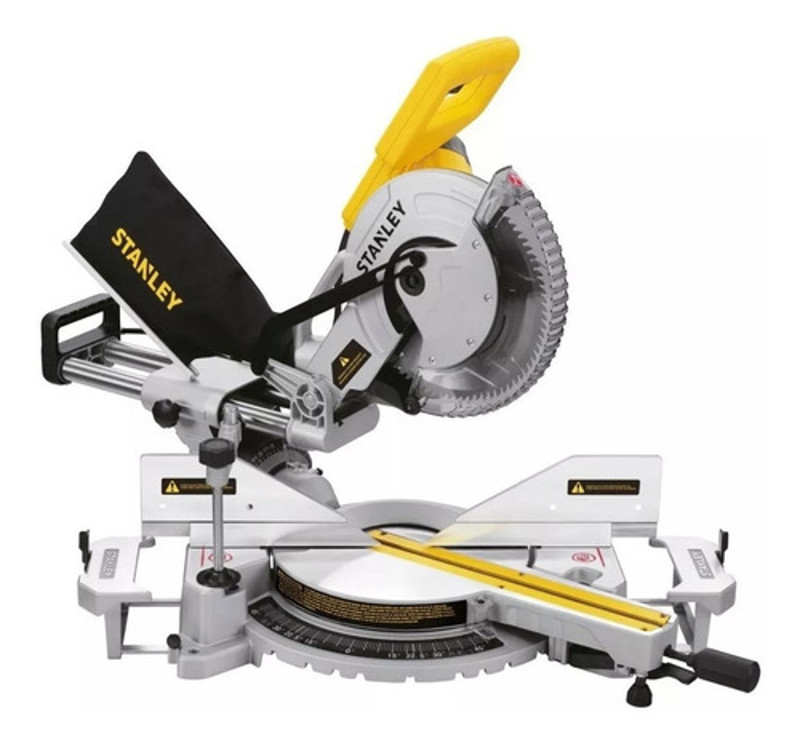 SERRA MEIA ESQUADRIA 10" COM 1800W E BRACO TELESCOPICO STANLEY - SM18-B2 220V