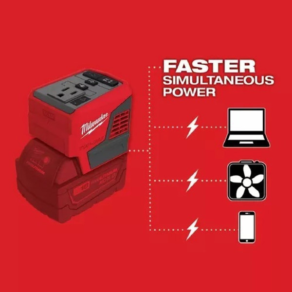 FONTE DE ALIMENTACAO BATERIA 18V MILWAUKEE 2846-20