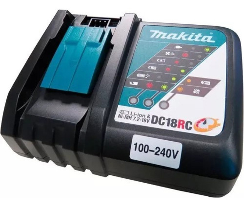 CARREGADOR PARA BATERIA 18V DC18RC - MAKITA 197522-0