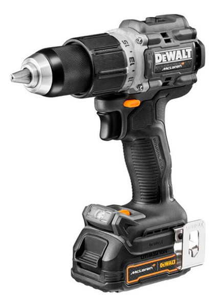 KIT COM 02 PARAFUSADEIRAS 20V E MALETA MCLAREN DEWALT - DCK200ME2GT-BR