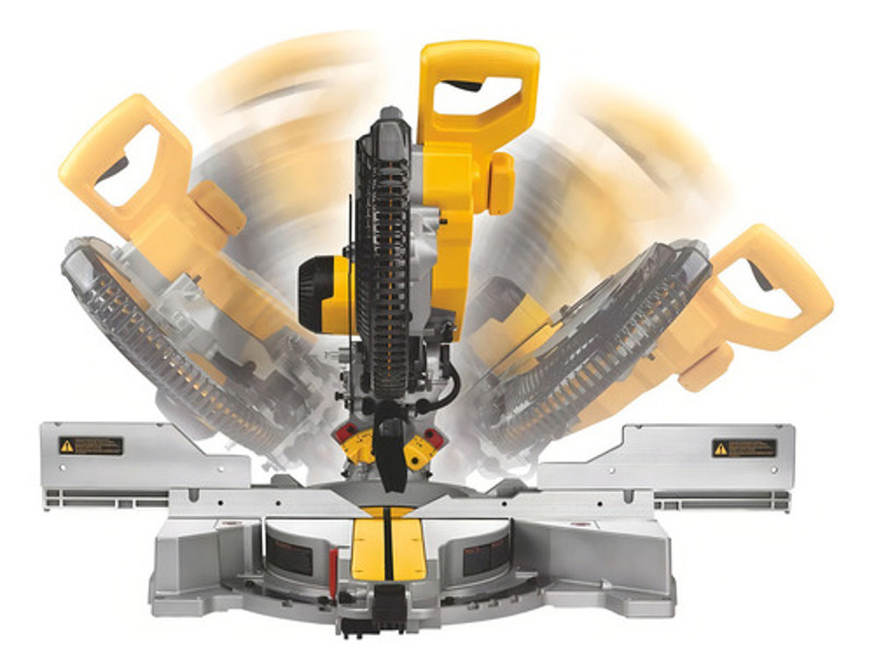 SERRA MEIA ESQUADRIA 12" COM 1675W E BRACO TELESCOPICO DEWALT - DWS780-B2 220V