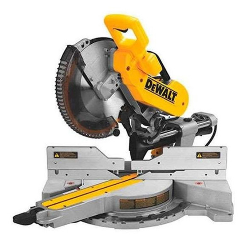 SERRA MEIA ESQUADRIA 12" COM 1675W E BRACO TELESCOPICO DEWALT - DWS780-B2 220V