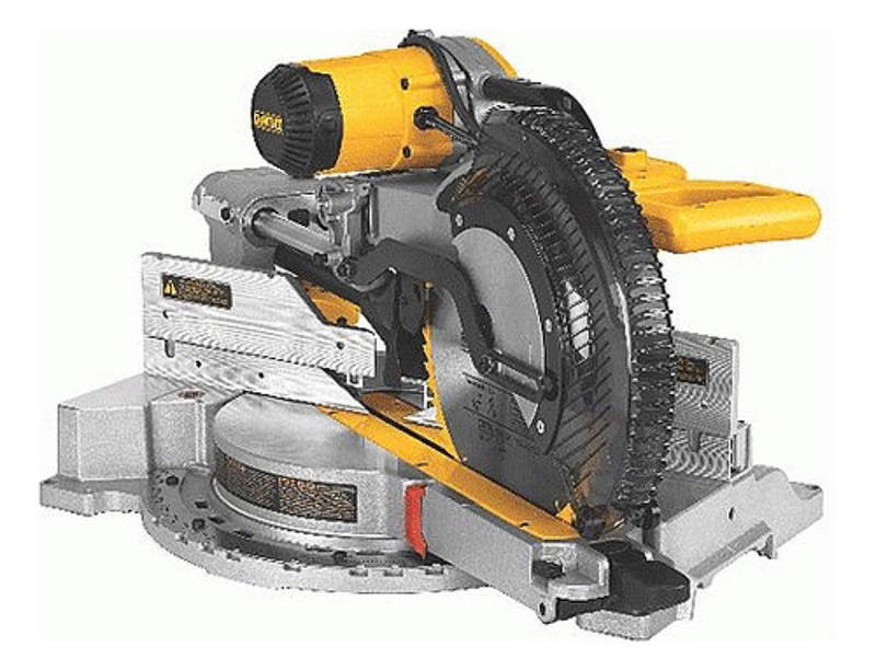 SERRA MEIA ESQUADRIA 12" COM 1675W E BRACO TELESCOPICO DEWALT - DWS780-B2 220V