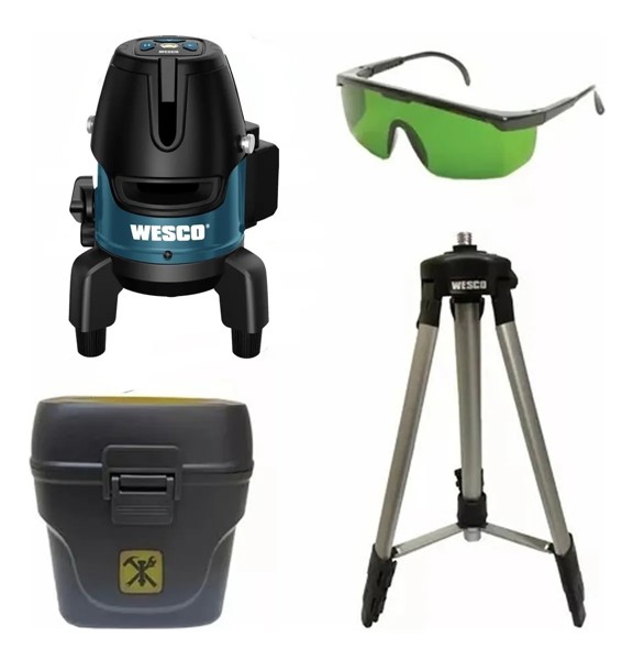 KIT WESCO NIVEL A LASER WS8911K (2696) + TRIPE WS9972 (4094)