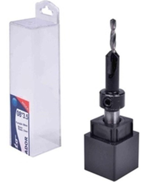 ESCAREADOR CONICO FILETTO DE 8MM COM BROCA 3,0MM