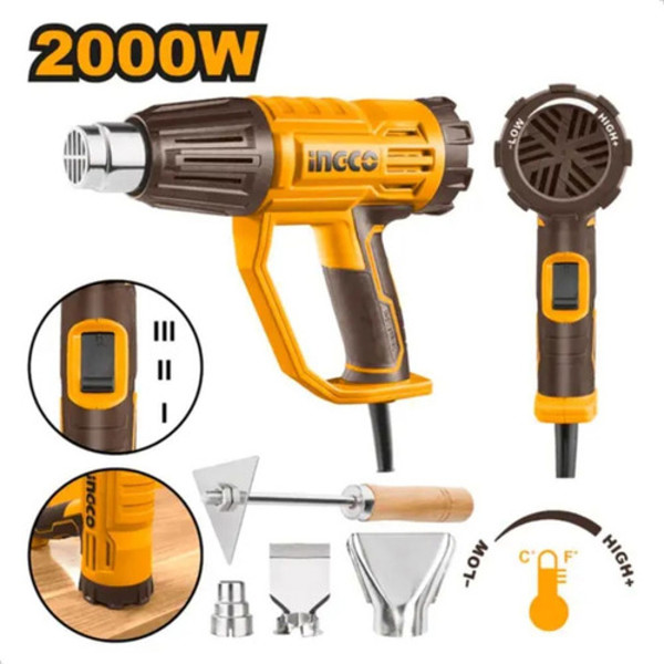 SOPRADOR TERMICO ELETRICO COM 2000W INGCO - HG200047-9
