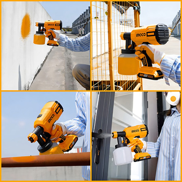 PISTOLA PINTURA ELETRICA COM 450W INGCO - SPG3508-9