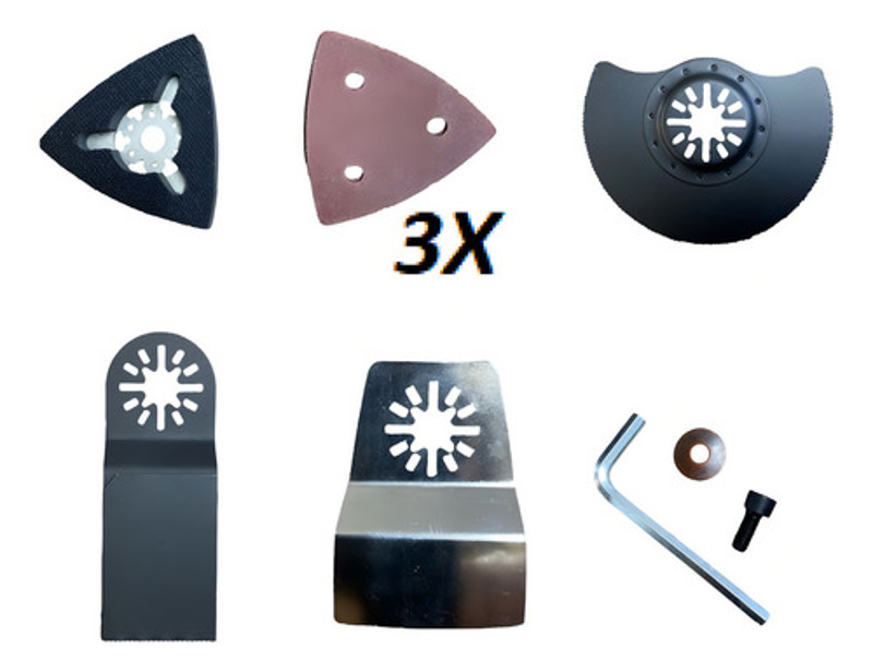 MULTIFERRAMENTA OSCILANTE COM 300W INGCO - MF3008-9