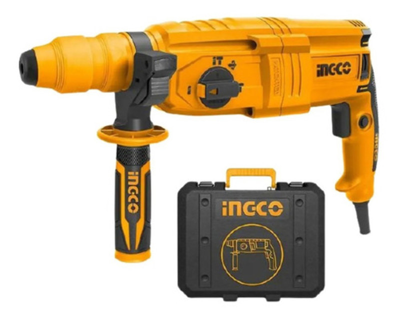 MARTELETE DE IMPACTO INGCO COM 800W E MALETA - RGH9028-9