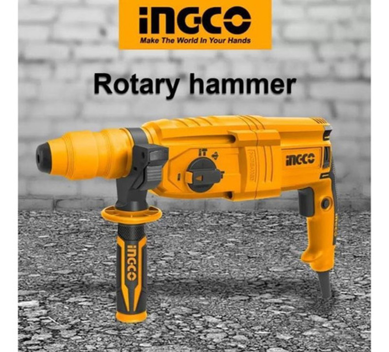 MARTELETE DE IMPACTO INGCO COM 800W E MALETA - RGH9028-9