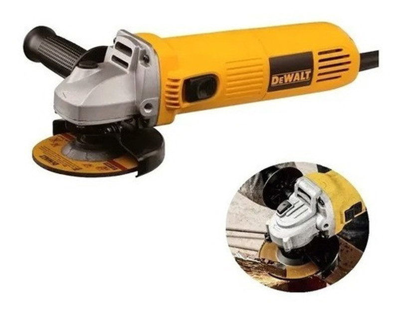 ESMERILHADEIRA ANGULAR 4.1/2'' COM 750W E MALETA DEWALT - DWE4010K 220V