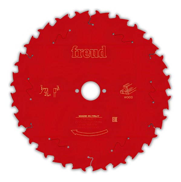 DISCO CORTE MADEIRA DE 250MM COM 24 DENTES FREUD - FR23W001T