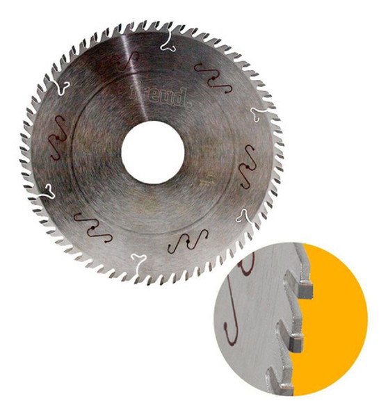 DISCO CORTE MDF DE 220MM COM 64 DENTES TRAPEZIO FREUD - LU3D0202