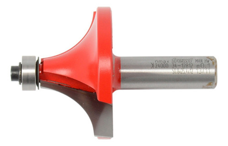 FRESA DE ARREDONDAR D-31.8MM COM ROLAMENTO E HASTE DE 6MM FREUD - 34-11406P