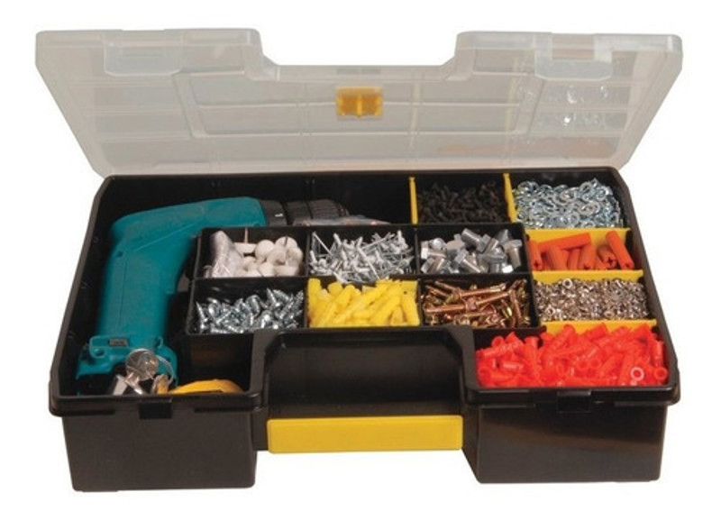 ORGANIZADOR STANLEY PLASTICO SOFTMASTER COM 17 DIVISORIAS - STST14026