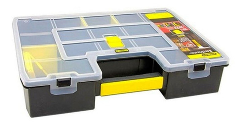 ORGANIZADOR STANLEY PLASTICO SOFTMASTER COM 17 DIVISORIAS - STST14026