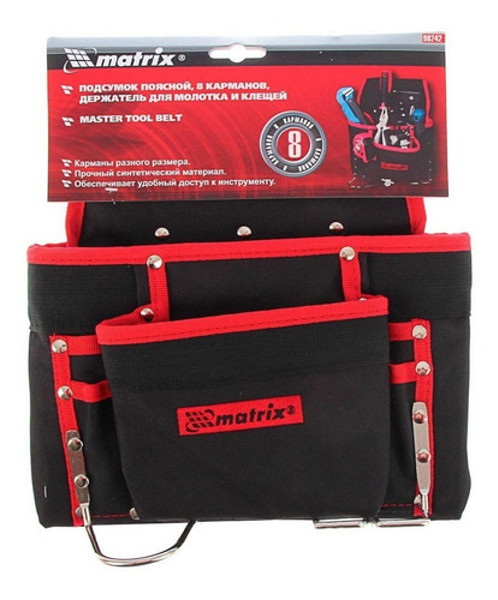 CINTURAO PARA FERRAMENTA COM 8 BOLSO MTX - 902429