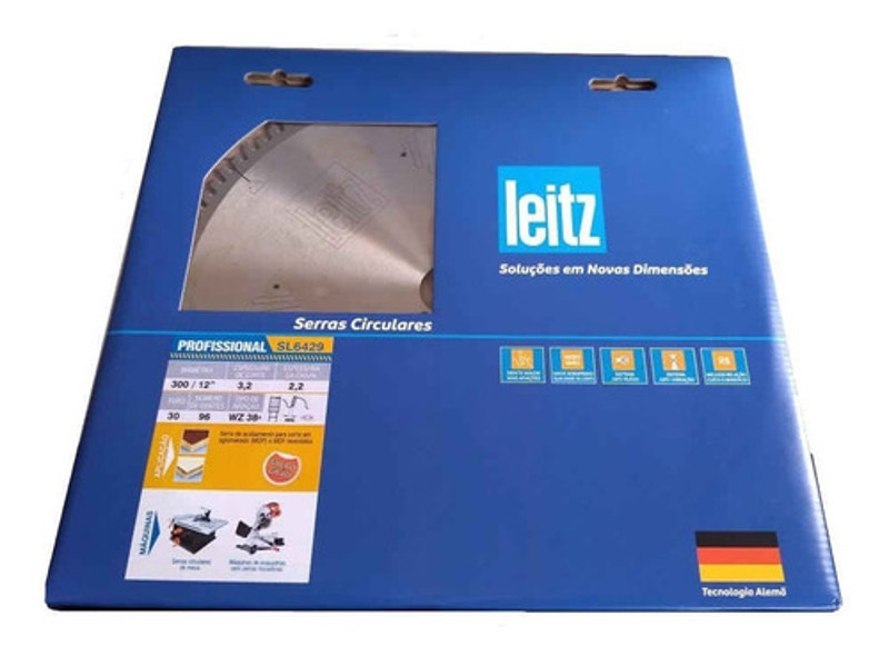 DISCO CORTE MDF DE 300MM COM 96 DENTES LEITZ - 762006429