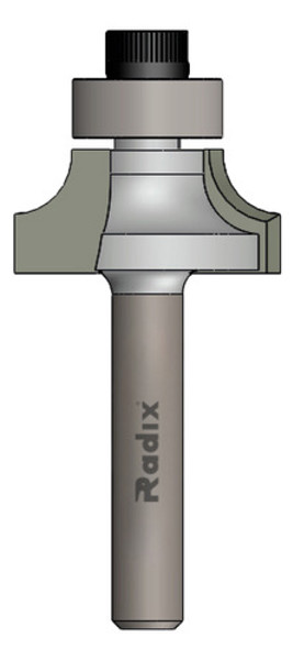 FRESA DE ARRENDODAR COM ROLAMENTO D-22.7MM E HASTE DE 6MM RADIX - 1974100.01