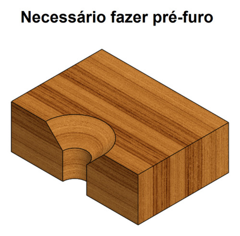 ESCAREADOR CONICO CORTE LISO 16,5MM DE 45° RADIX - 22D1650.07