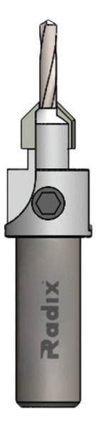 ESCAREADOR CONICO RADIX DE 8MM COM BROCA 3,0MM - 22A0830.04