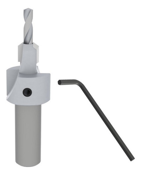 ESCAREADOR CONICO RADIX DE 8MM COM BROCA 2,5MM - 22A0825.04