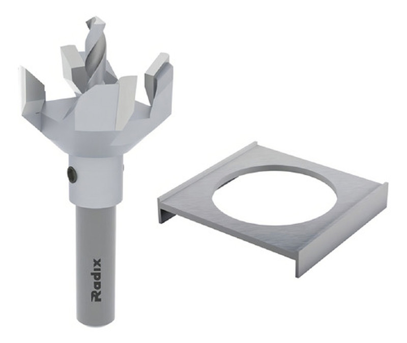 BROCA PARA DOBRADICA ALUMINIO RADIX 35MM - 233500A.05