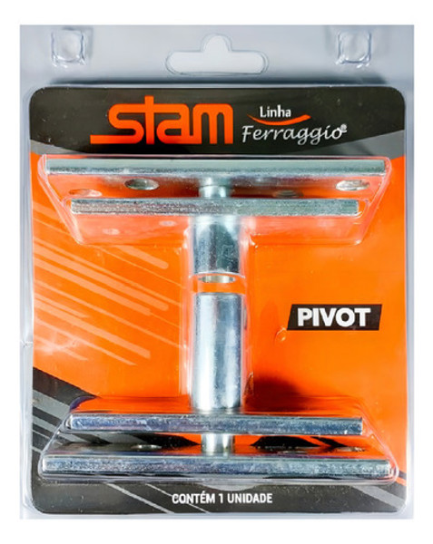 PINO PIVOTANTE DE ACO PARA 150KG STAM - 76340