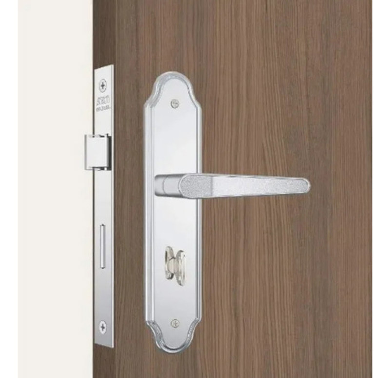 FECHADURA DE BANHEIRO COM ESPELHO STAM - 823/03 CROMADA