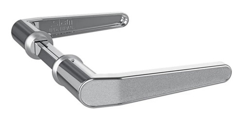 FECHADURA DE BANHEIRO COM ESPELHO STAM - 823/03 CROMADA