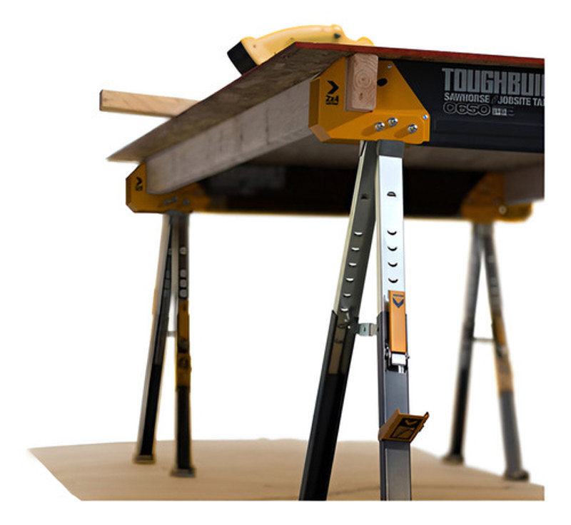 CAVALETE METALICO PROFISSIONAL MESA DE TRABALHO PORTATIL TOUGHBUILT - TB-C650