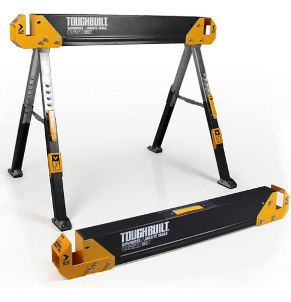 CAVALETE METALICO PROFISSIONAL MESA DE TRABALHO PORTATIL TOUGHBUILT - TB-C650