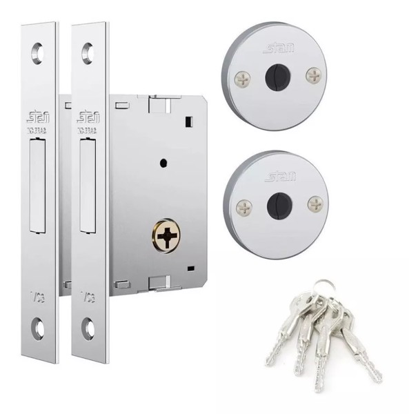 FECHADURA AUXILIAR TETRA PAR (02UN) DA STAM - 1001