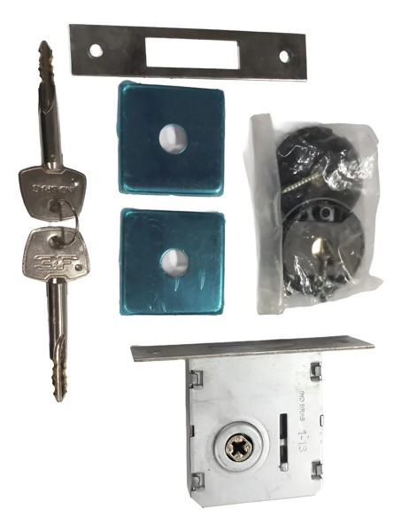 FECHADURA AUXILIAR TETRA PAR (02UN) DA 3F - 440CR-P